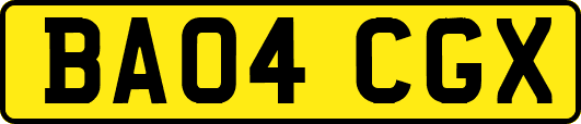 BA04CGX