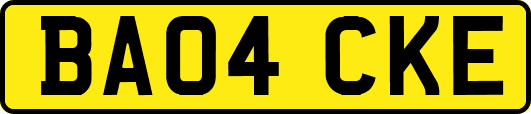 BA04CKE