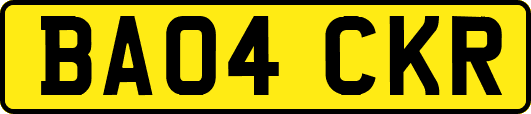 BA04CKR