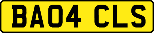 BA04CLS