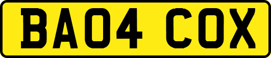 BA04COX