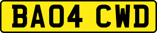 BA04CWD