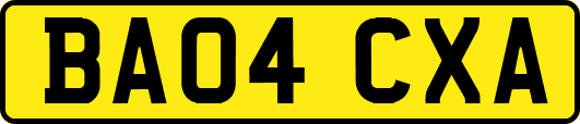 BA04CXA