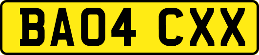 BA04CXX