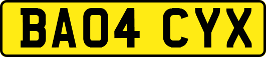 BA04CYX