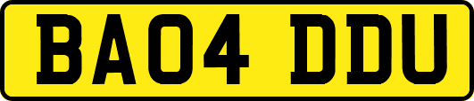 BA04DDU