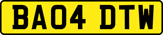 BA04DTW