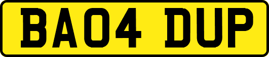 BA04DUP
