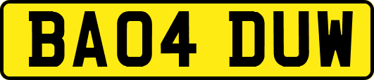 BA04DUW
