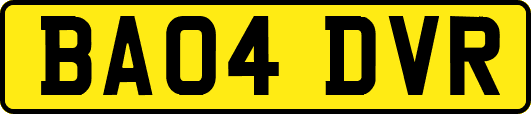 BA04DVR