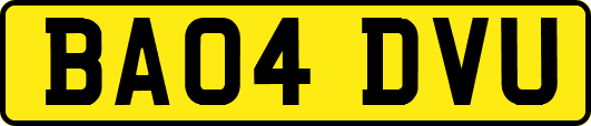 BA04DVU