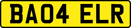 BA04ELR