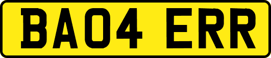 BA04ERR