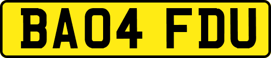 BA04FDU