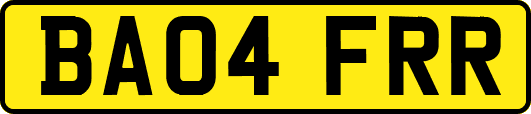 BA04FRR