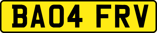 BA04FRV