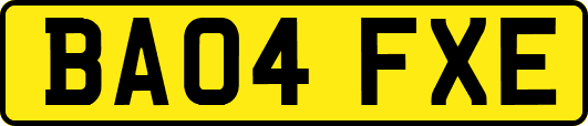 BA04FXE