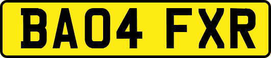 BA04FXR