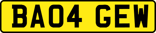 BA04GEW