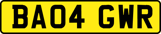 BA04GWR