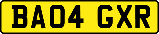 BA04GXR