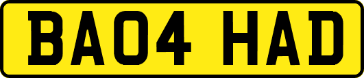 BA04HAD