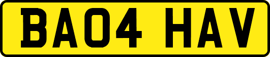 BA04HAV