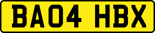 BA04HBX