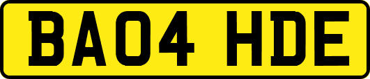 BA04HDE