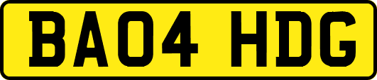 BA04HDG