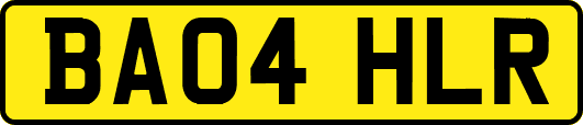 BA04HLR
