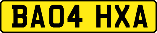 BA04HXA