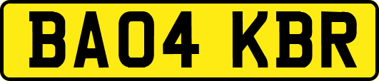 BA04KBR