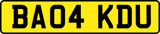 BA04KDU