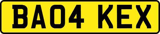 BA04KEX