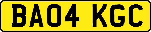 BA04KGC