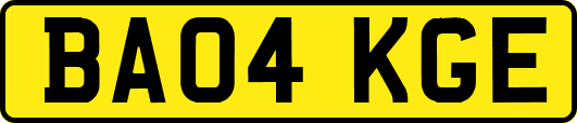 BA04KGE