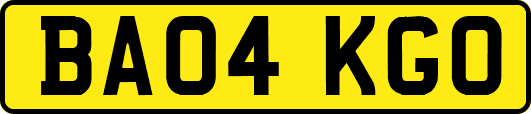 BA04KGO
