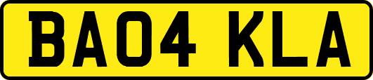 BA04KLA
