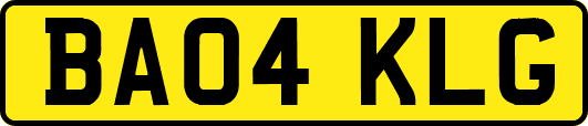 BA04KLG