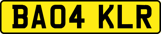 BA04KLR