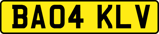 BA04KLV