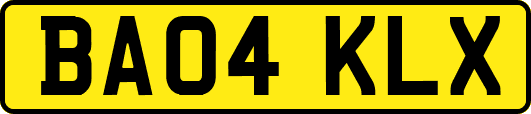 BA04KLX