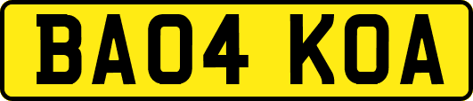 BA04KOA