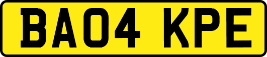 BA04KPE