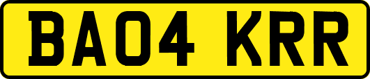 BA04KRR