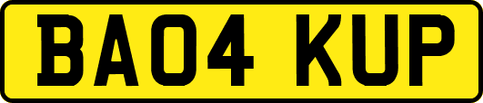 BA04KUP