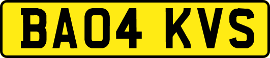 BA04KVS