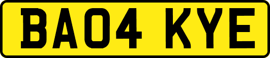 BA04KYE