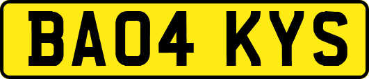 BA04KYS
